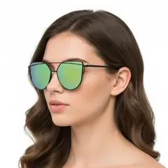 GENERICO - LENTES DE SOL MUJER UV400 Espejo