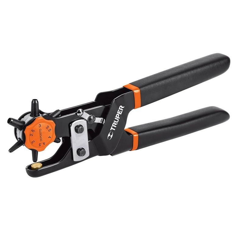 Alicate Perforador Truper Para Cinturones Correas Cueros entre Otros