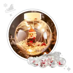 GENERICO - Cascada esfera PAPA NOEL 3 x 75 x 55