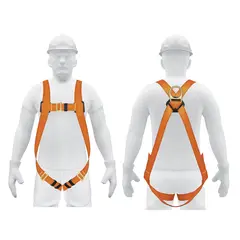 TRUPER - Arnés de cuerpo completo con 1 anillo, ANSI