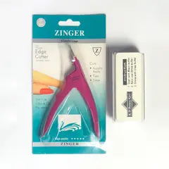 GENERICO - Corta Tips Zinger con Lima Buffer Pulidora