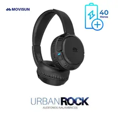 MOVISUN - Audifonos Bluetooth Inalambrico Vincha 40 Horas Reproduccion