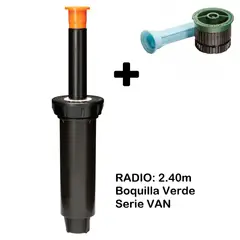 RAINBIRD - ASPERSOR - ROCIADOR EMERGENTE SERIE 1804 DE 1-2, R=2.40m