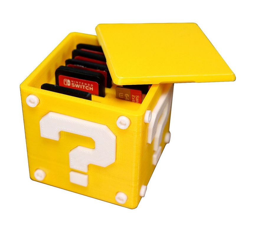 Caja Portajuegos Nintendo Switch, almacena: 10 Juegos Y 5 microSd