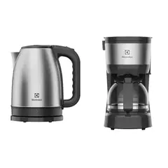 ELECTROLUX - Combo: Hervidor 1 8L (EEK10) + Cafetera 15 Tazas(ECM10)