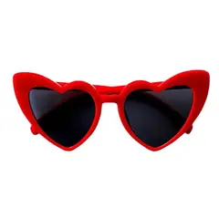 GENERICO - Lentes De Sol Corazon Estilo Lolita