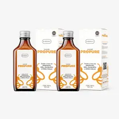 NIBRAY - Pack 2 Frascos Propóleo Miel Eucalipto y Asmachilca Propure