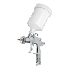TRUPER - Pistola p/pintar gravedad LVLP vaso plástico, 1.7 mm COD 1010191