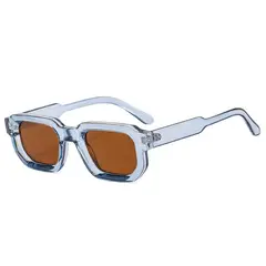 LA TIENDA 88 JOYAS Y ACCESORIOS - La Tienda 88 - Lentes De Sol Unisex Retro Cuadrado - Celeste