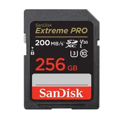 SANDISK - Memoria SD Extreme Pro 256GB 200mbs Nuevo