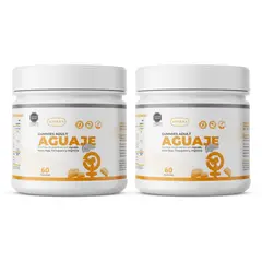 NIBRAY - Aguaje Maca Roja Fenogreco y Arginina Pack 2 Frascos Gummies Adult
