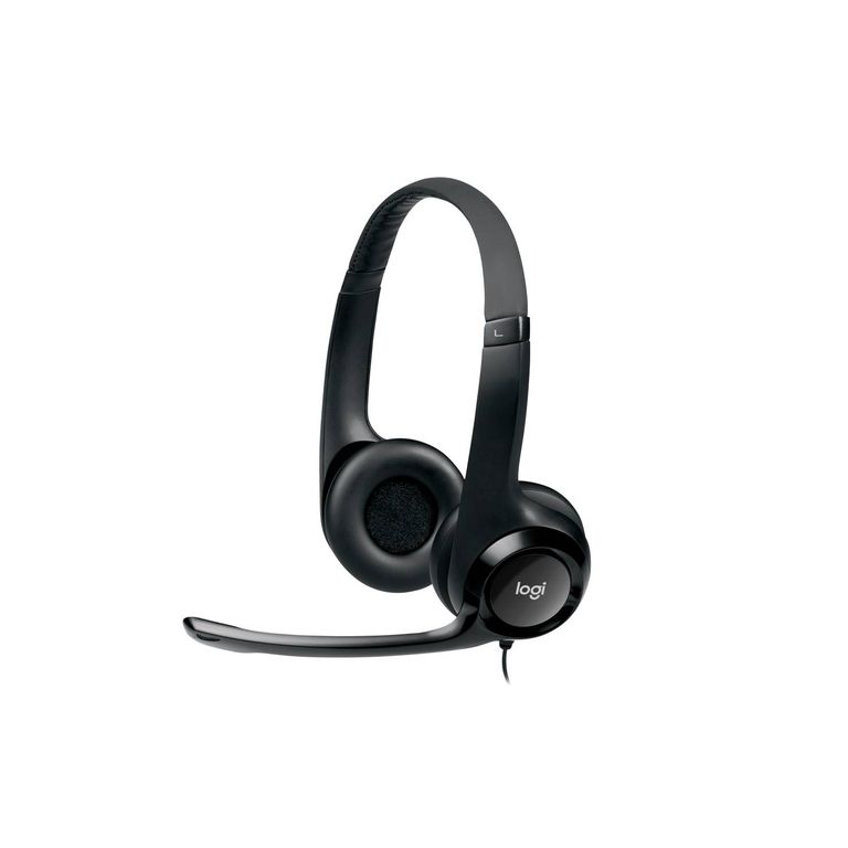 AUDIFONO CMICROF H390 USB NOISE CANCELLING BLACK