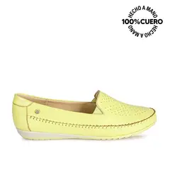 VIALE - Zapato Mocasín Casual DK-2402 Maracuya Cuero