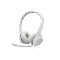LOGITECH - AUDIFONO CMICROF H390 USB NOISE CANCELLING WHITE