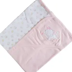 GENERICO - Colcha Bebé Algodón Pima 78 x 75 cm