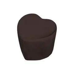 BARAKA HOME - Puff Corazón Lou - Chocolate