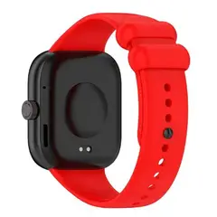 GENERICO - Correa Silicona para Xiaomi Redmi Smart Watch 4 - Rojo