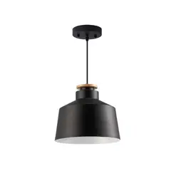 GENERICO - Lampara Colgante Mini Parma Color Negro Baita