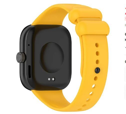 Correa Silicona para Xiaomi Redmi Smart Watch 4 - Amarillo