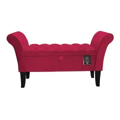 BARAKA HOME - Baul Grans 1.5 Plz - Rojo