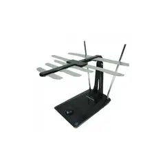 OEM - Antena HD TV LCD Smart TV Y Análoga VHF-UHF Señal Digital L03- Negro