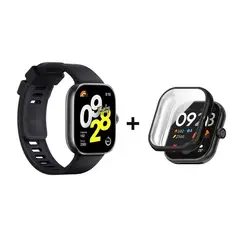 XIAOMI - Reloj Redmi Watch 4 + Bumper Protector Negro