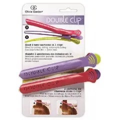 OLIVIA GARDEN - DOBLE CLIP ( 2 CLIPS POR PAQUETE)
