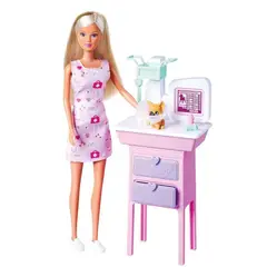 STEFFI LOVE - Juguete Muñeca Veterinaria + Accesorios