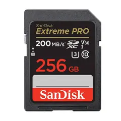 SANDISK - Memoria SD Extreme Pro 256GB 200mbs Nuevo