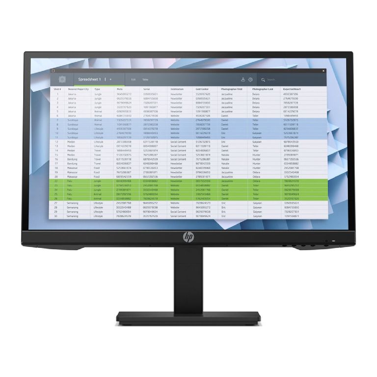 Monitor P22h G4, 21.5 1920x1080, IPS, FHD, HDMI / DP / VGA