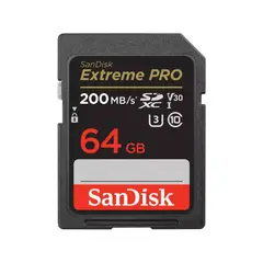 SANDISK - Memoria SD Extreme Pro 200mbs 64GB