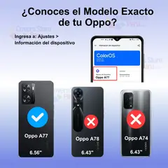 GENERICO - Funda Case para Oppo A77 Flip Cover Marrón Antigolpe Resistente