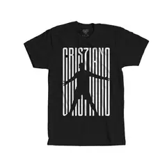 GENERICO - Polo CR7 Cristiano Ronaldo Manga Corta Negro