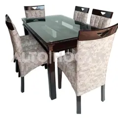 ALTO HOGAR - Juego de Comedor 6 Sillas Charlott Beige