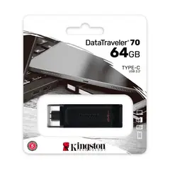 KINGSTON - Memoria Flash USB DataTraveler 70 64GB