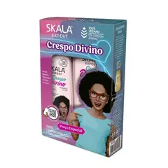 SKALA - Shampoo Acondicionador Crespo Divino Expert 325ml Duo Pack