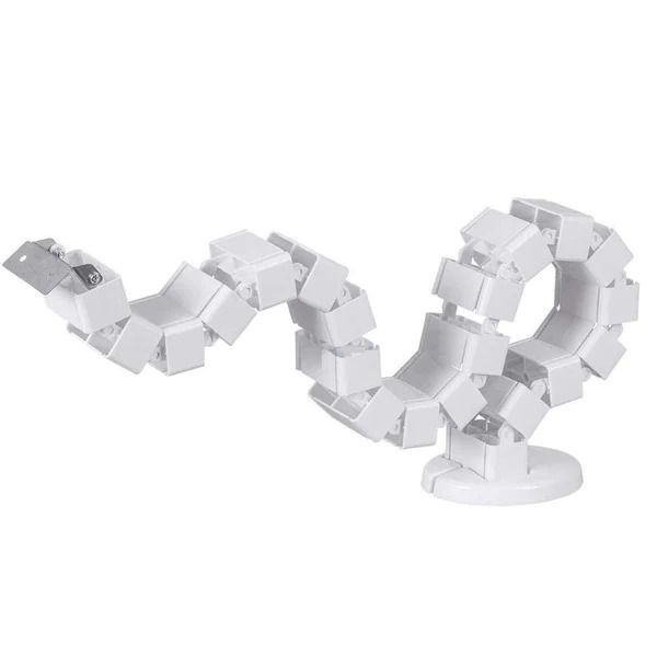 MONTECH - Vertebra Flexible para Organizar Cables - Altura Max 128 cm