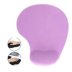GENERICO - MOUSE PAD ERGONOMICO CON DESCANSADOR EN GEL LILA