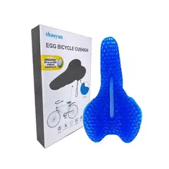 GENERICO - ASIENTO DE GEL PARA BICICLETA FUNDA