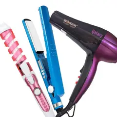 OEM - Trio Plancha Nano Plancha Secadora 4000W Rizador Ondulador