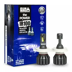 KOBO - Kit Focos LED IR100 H4 Chip LED CSP Tecnología Alemana