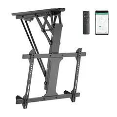 GENERICO - MONTECH - Rack Eléctrico Techo Plegable a Control Remoto TV 32 a 65