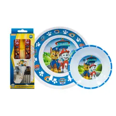 SCOOL - Vajilla Infantil Paw Patrol+Cubierto H core Melamine