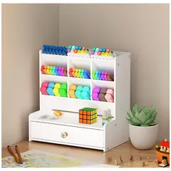 VENTITAS HOME - Organizador de Oficina Leonardo Blanco