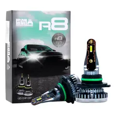 KOBO - Kit de Focos LED R8 Iron Chip CSP 9005 TecnologÃ­a Alemana