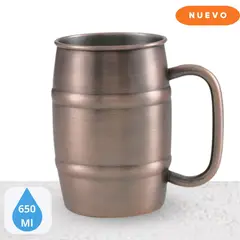 GENERICO - Mug de Acero Cobreados 650ml