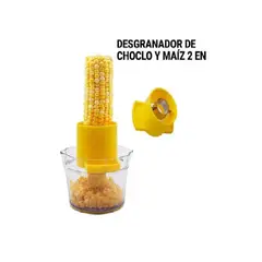 GENERICO - Desgranador De Choclo Y Maíz 2 En 1