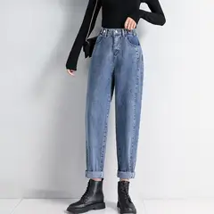 BELCHERCC5 - Nueve puntos rectos vaqueros finos pantalones de las señoras