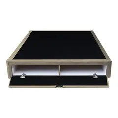 BARAKA HOME - Base De Cama Bregenz 2 Plz - Beige Claro