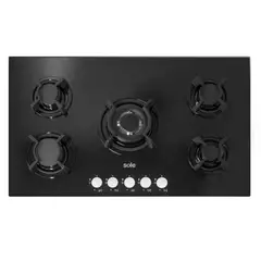 SOLE - COCINA A GAS 5 QUEMADORES SOLCO033